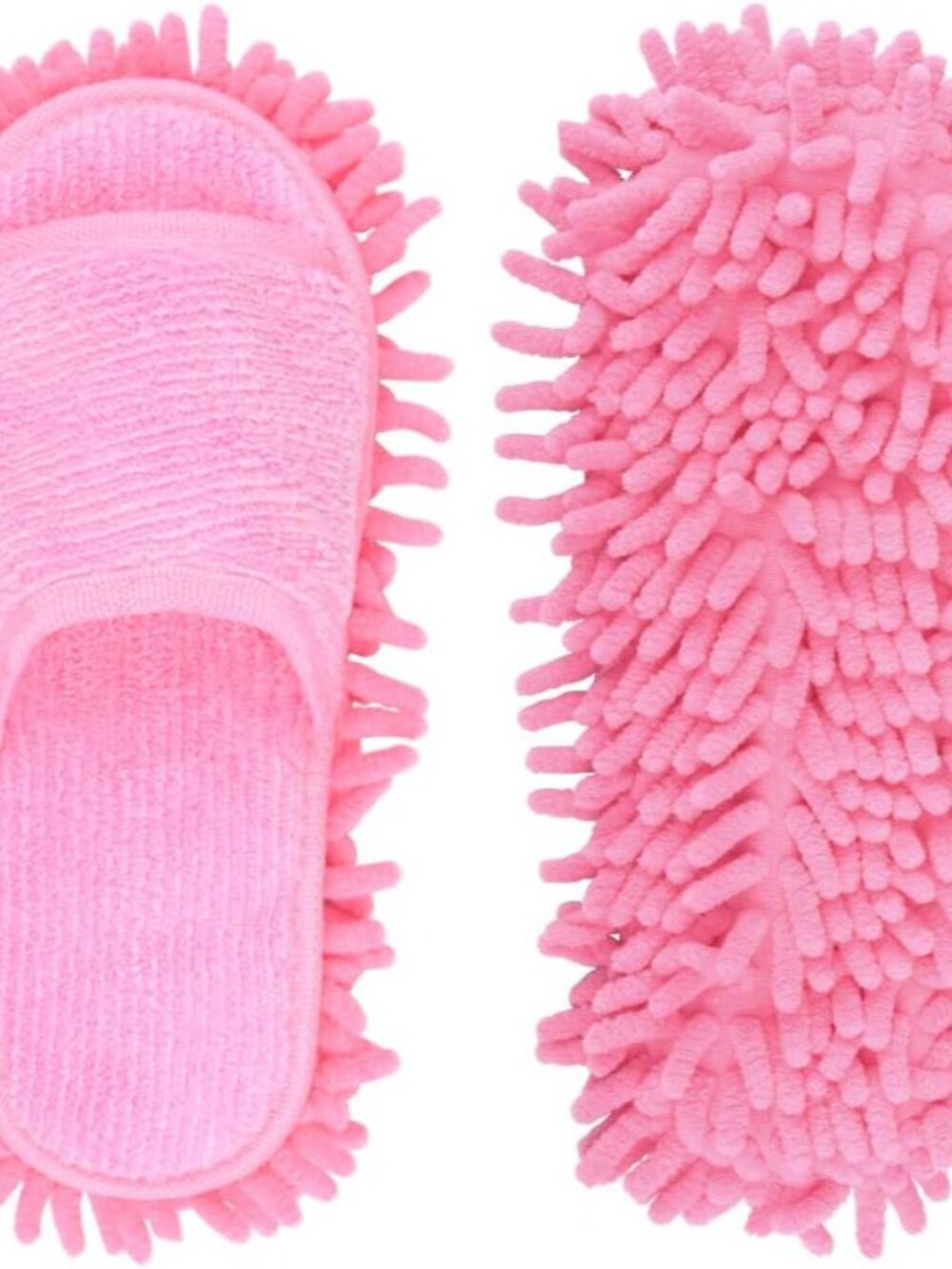 Floor Cleaning Mop Men and Women House Dusting Slippers Floor Cleaning Tool pink